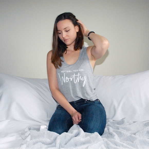 free REIGN Worthy Tank flowy jersey tank NWT - Picture 1 of 6